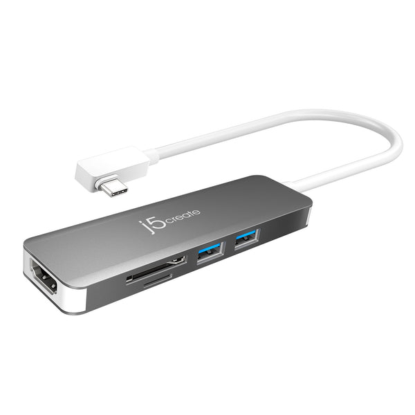 j5 create　USB Type-C UltraDrive Mini Dock 7-in-1 JCD386 JCD386 USB-C™ ULTRADRIVE MINIDOCK® 7-in-1 functions