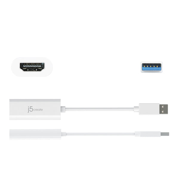 JUA254 USB™ to HDMI™ Multi-Monitor Adapter – j5create International