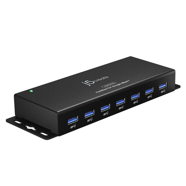 JUH370 7-Port USB™ 3.0 Industrial Hub with ESD and Surge