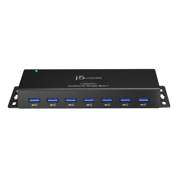 JUH370 7-Port USB™ 3.0 Industrial Hub with ESD and Surge