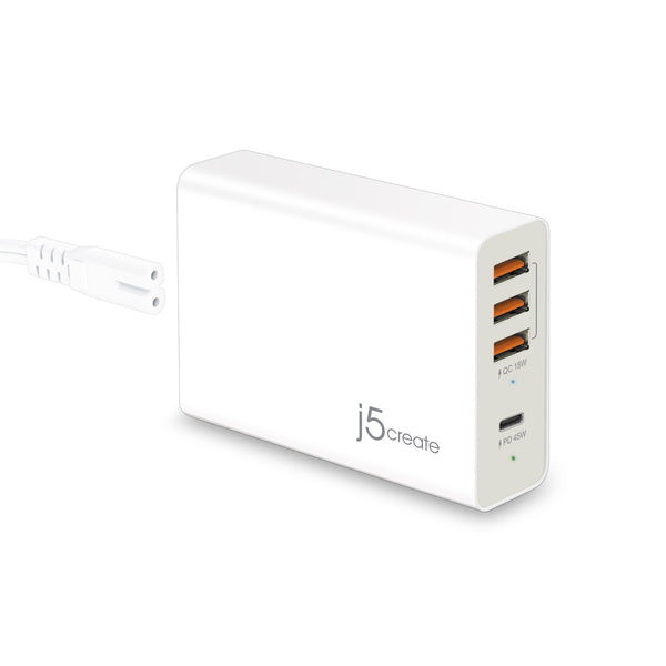JUP4263 63W PD USB-C® Super Charger – j5create International