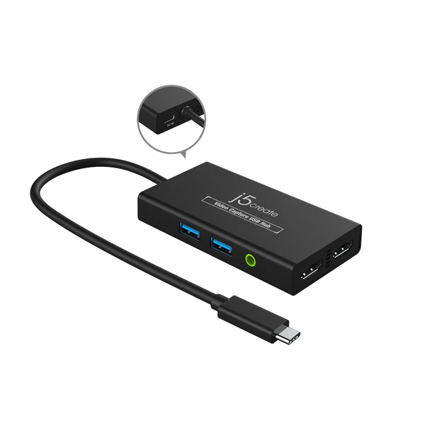 JVA01 Video Capture USB™ Hub – j5create International