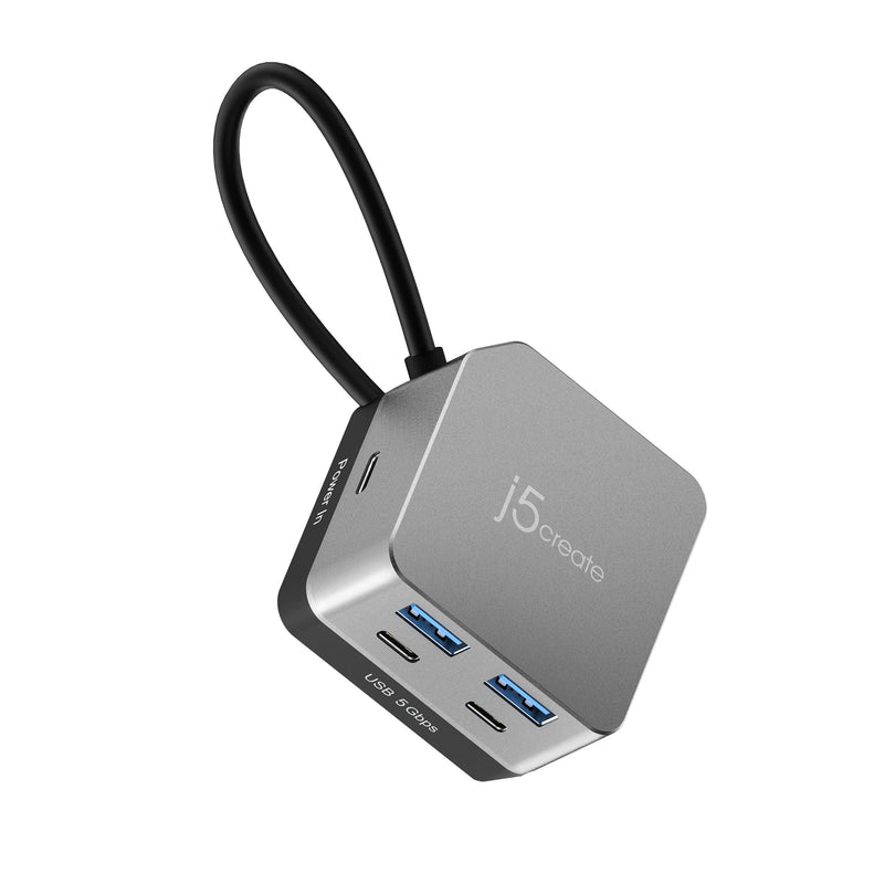 JCA175 USB-C™ to HDMI™ & VGA Adapter with USB™ 3.0/Power Delivery