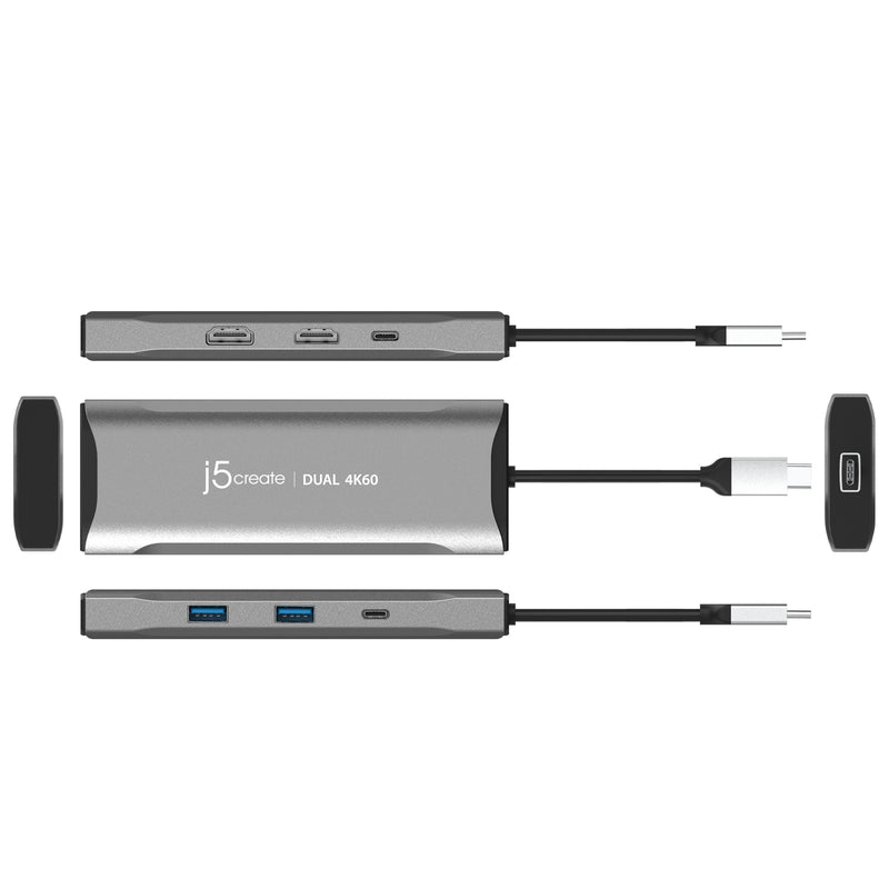 JCD396 USB-C® Dual HDMI™ 4K60 Mini Dock