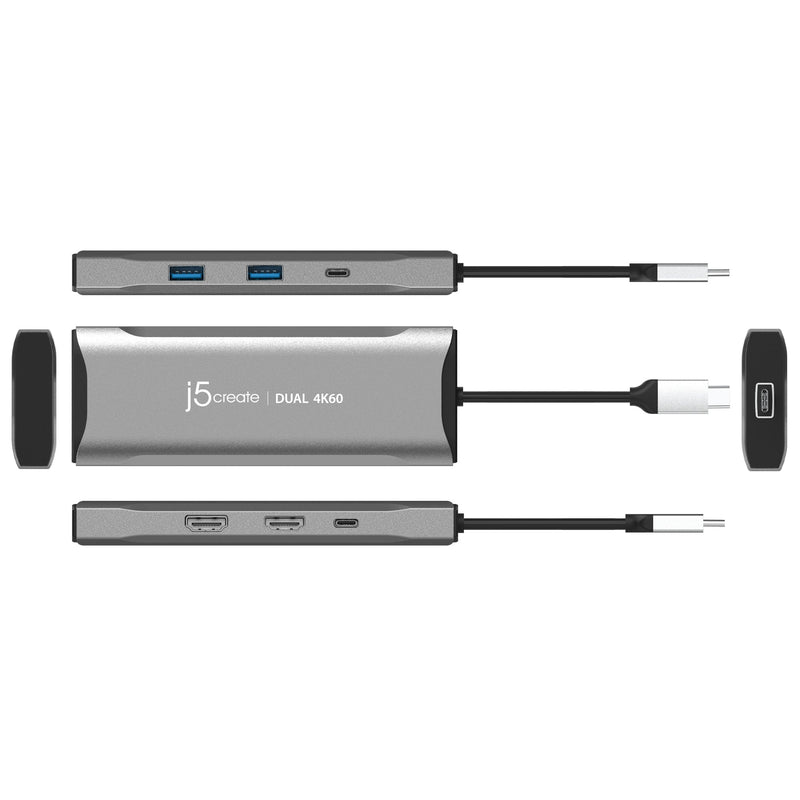 JCD396 USB-C® Dual HDMI™ 4K60 Mini Dock