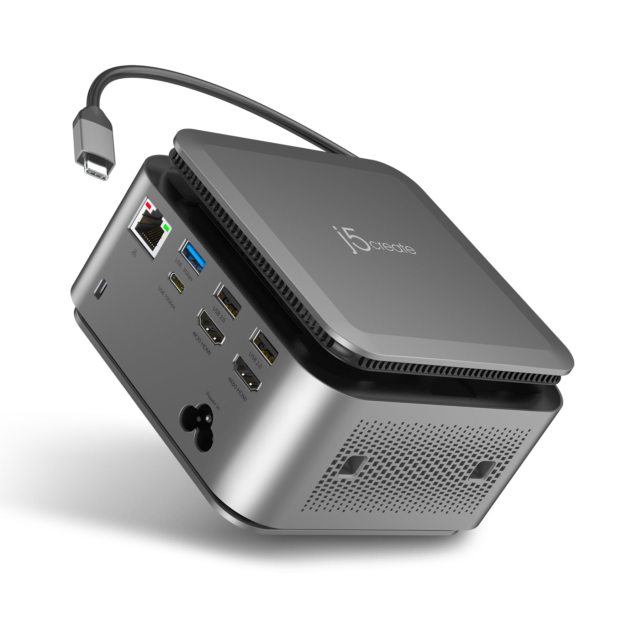 j5creato   ドッキングステーション Amazon.com: j5create USB C Dual 4K60 Display Docking Station (12
