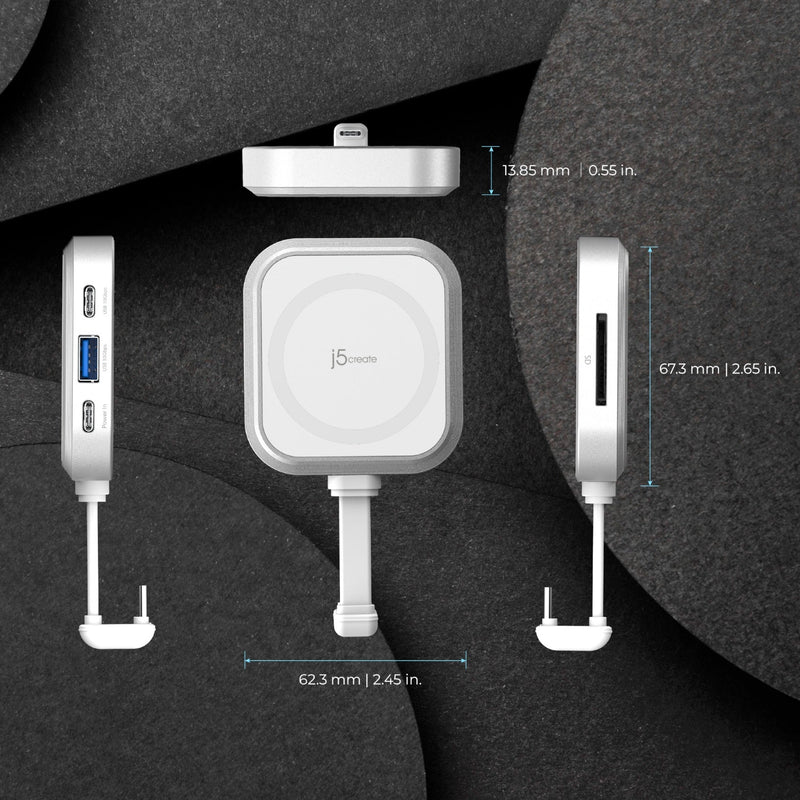 JCH168W USB-C® Multi-Port Hub