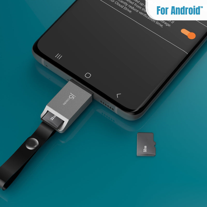 JCHSD31W USB-C® microSD™ Micro Adapter for Smartphones