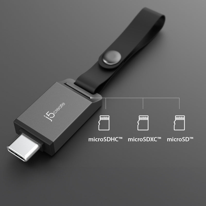 JCHSD31W USB-C® microSD™ Micro Adapter for Smartphones