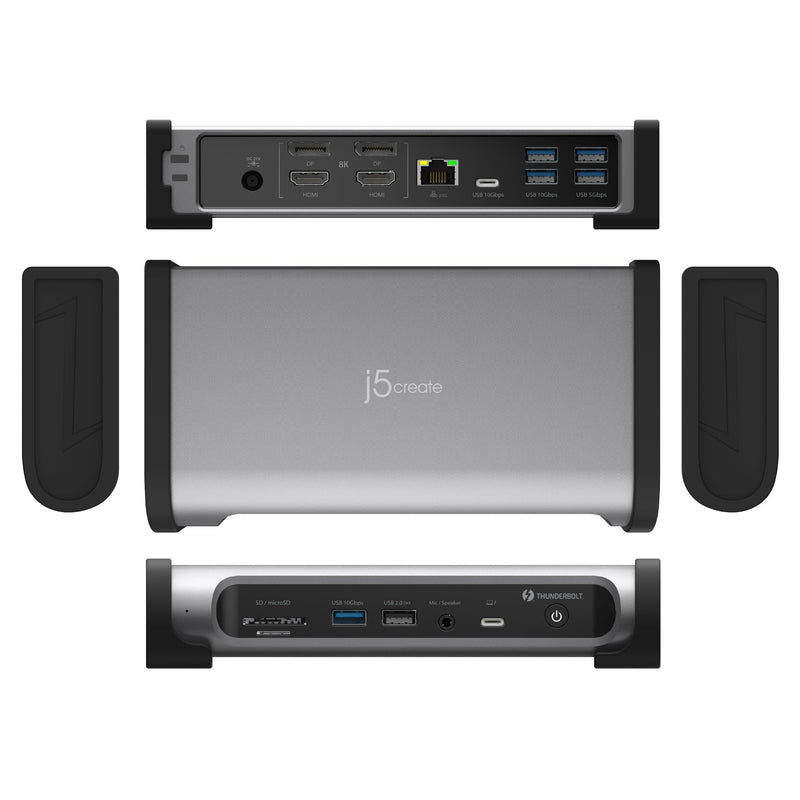 JTD568 Thunderbolt™ 4 Quad Display Docking Station