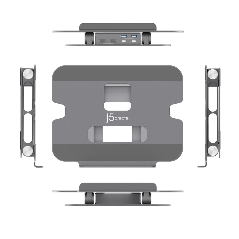 JTS426 Multi-Angle Dual HDMI™ Laptop Stand