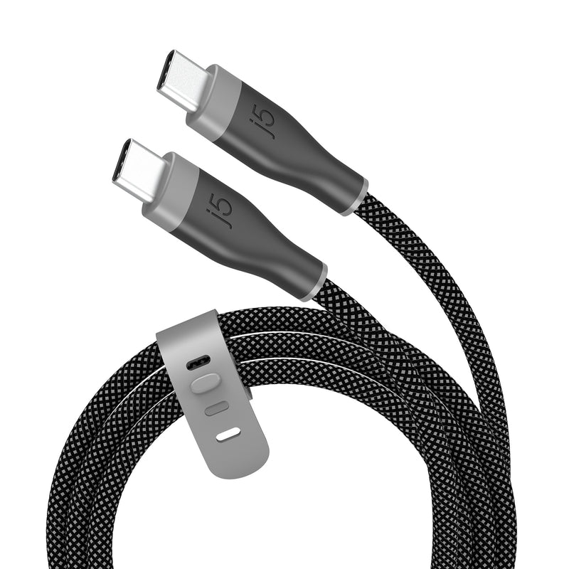 JUCX18L18 USB-C® 60W Ultra Soft Double-Braided Fast Charging Cable