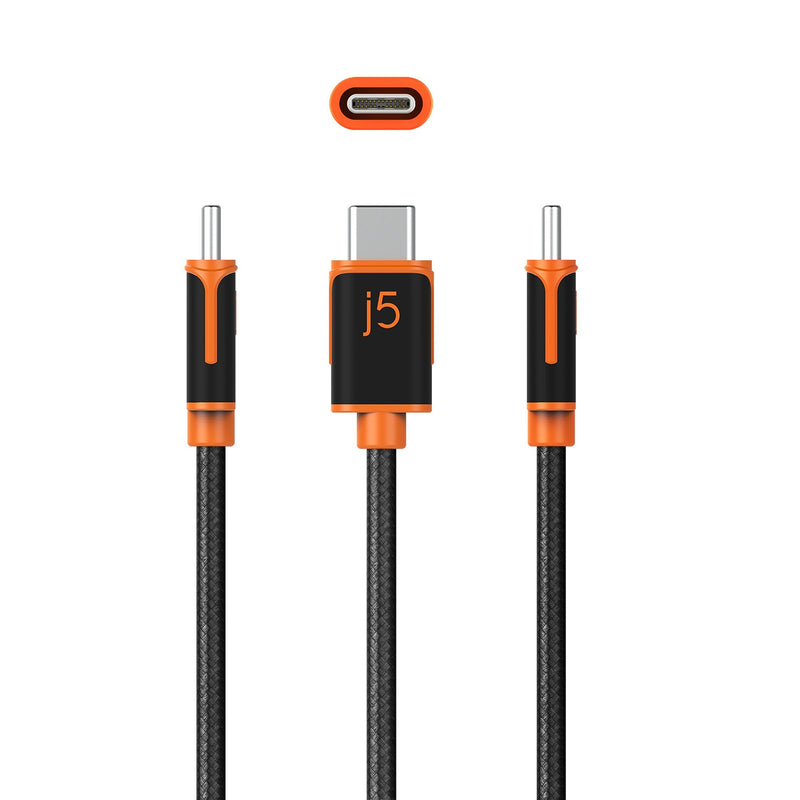 JUCX24 USB-C® to USB-C® Sync & Charge Cable (1.8m / 6 ft.)