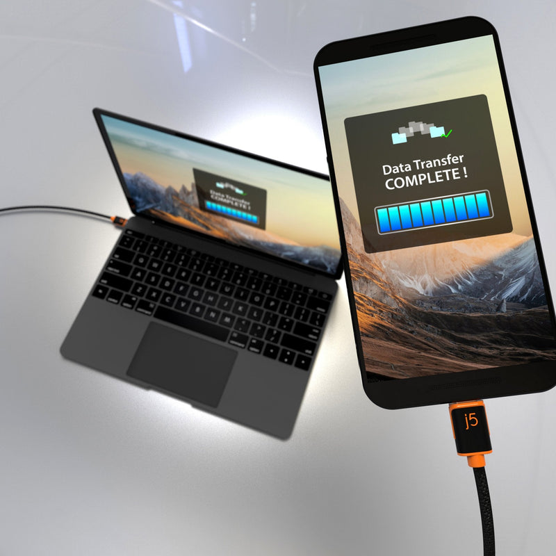 JUCX24 USB-C® to USB-C® Sync & Charge Cable (1.8m / 6 ft.)