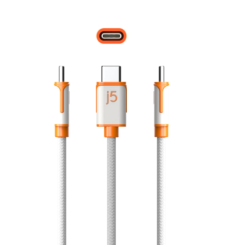 JUCX24 USB-C® to USB-C® Sync & Charge Cable (1.8m / 6 ft.)