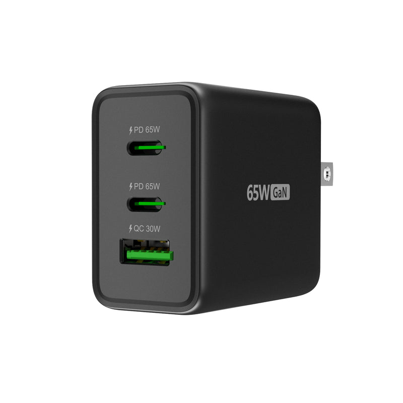 JUP3365B 65W GaN USB-C® 3-Port Charger