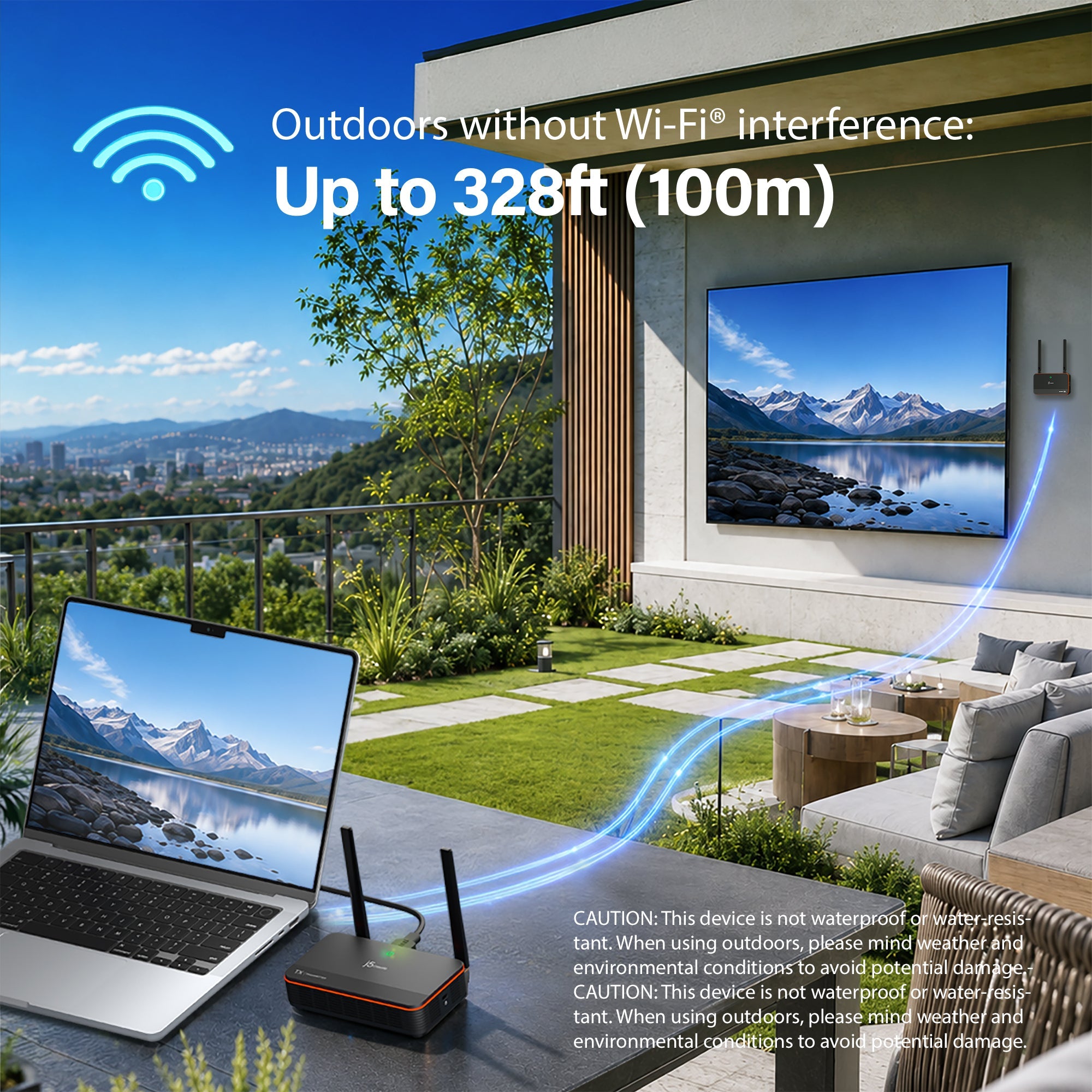 Monitor Usb Enabled JVAW53PRO Wireless Display HDMI™ Extender Pro – j5create International
