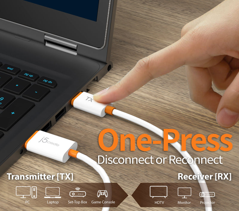 JVAW65 ScreenCast Mini - HDMI™ FHD Wireless Display Adapter