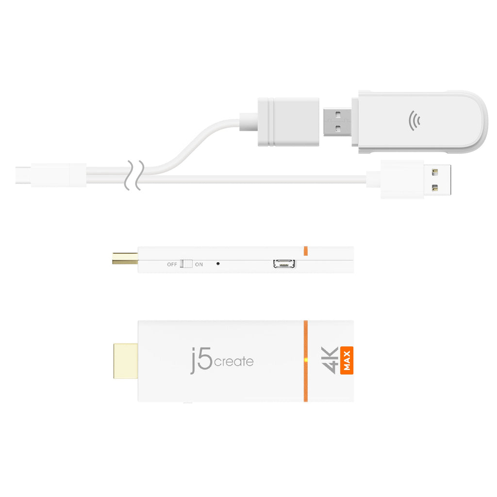 JVAW76MAX ScreenCast 4K Max Wireless Display Adapter