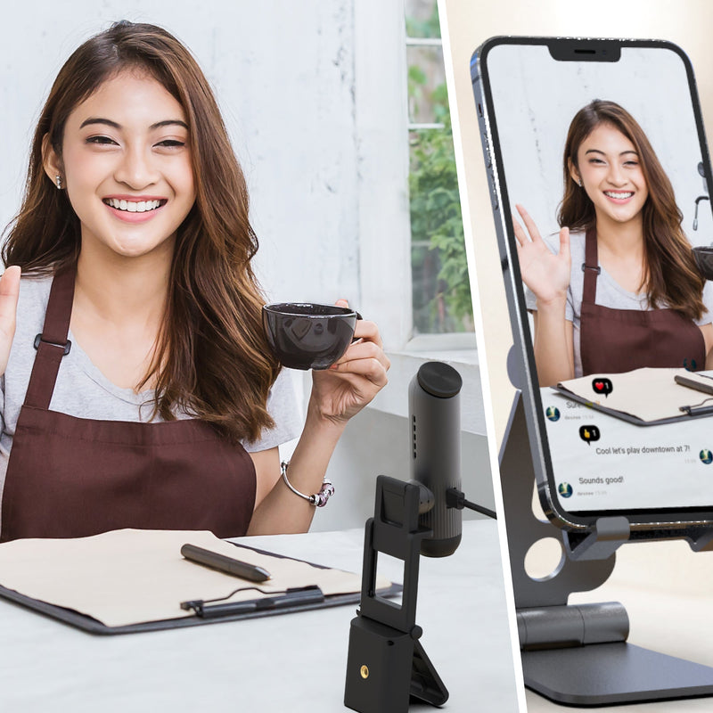 JVU302 2K AI-Powered Webcam with Auto-Focus