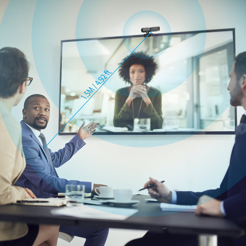 JVU302 2K AI-Powered Webcam with Auto-Focus