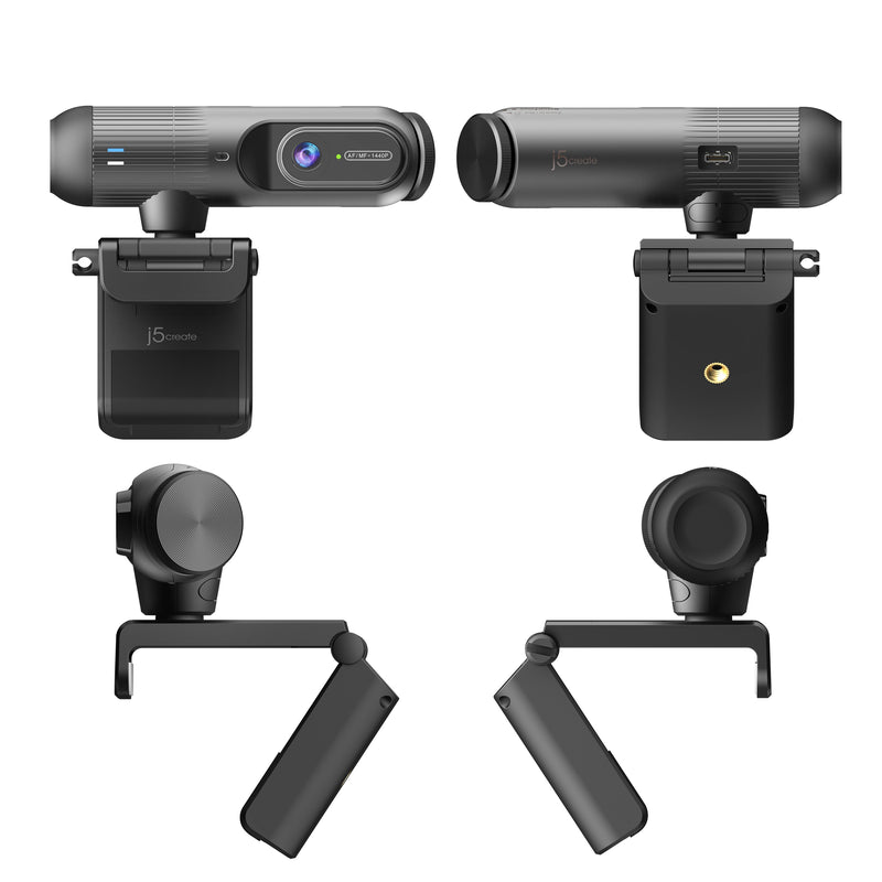 JVU302 2K AI-Powered Webcam with Auto-Focus