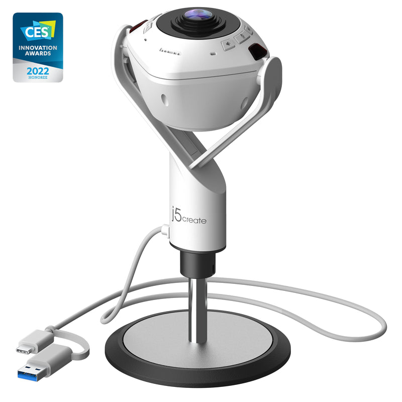 USB™ HD Webcam with 360° Rotation (Model: JVCU100 )