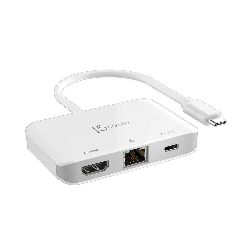 JCA351 USB-C® to 4K HDMI™ Ethernet Adapter