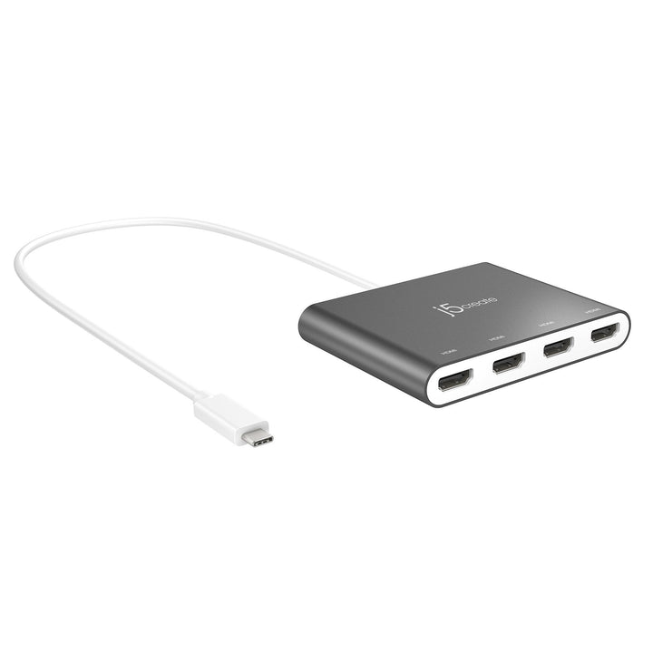 j5create USB-C to 4-Port HDMI 
Multi-Monitor Adapter (Mac & Windows)