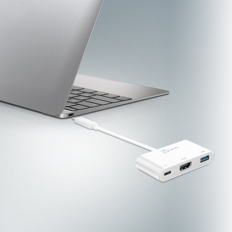 JCA379 USB-C® to HDMI™ & USB™ 3.0 with Power Delivery