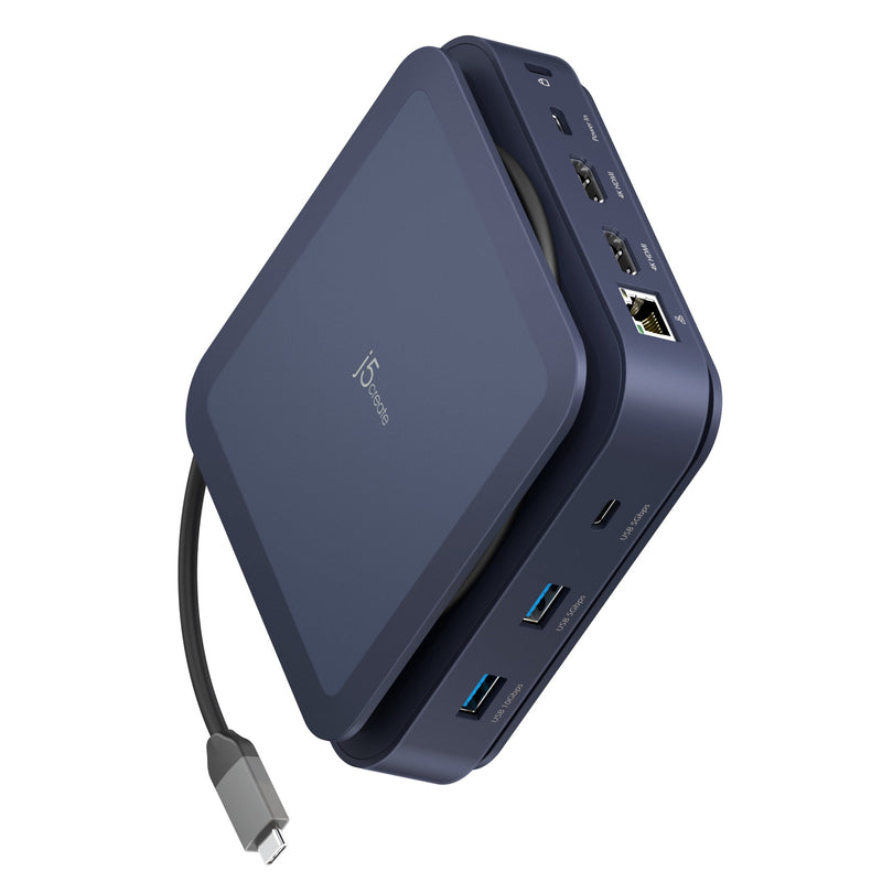 JCA378 USB-C™ to VGA & USB™ 3.0 with Power Delivery