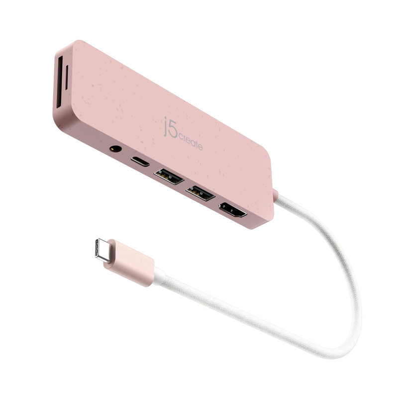 JCD373E USB-C® Multi-Port Hub with Power Delivery