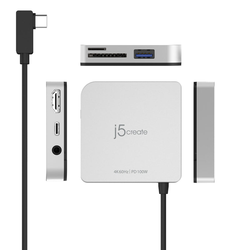 JCD612 USB-C™ to 4K 60 Hz HDMI™ Travel Dock for iPad Pro®