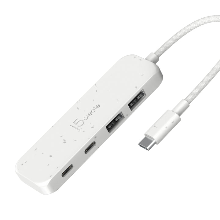 ECO-FRIENDLY
j5create USB-C to 4-Port Type-C & Type-A Gen 2 Hub
