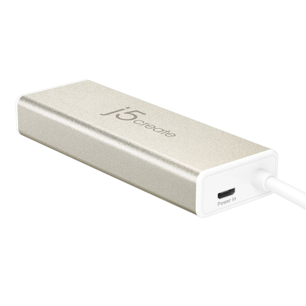 JCH347 USB-C™ 3.1 3-Port HUB with SD™/microSD™ Card Reader