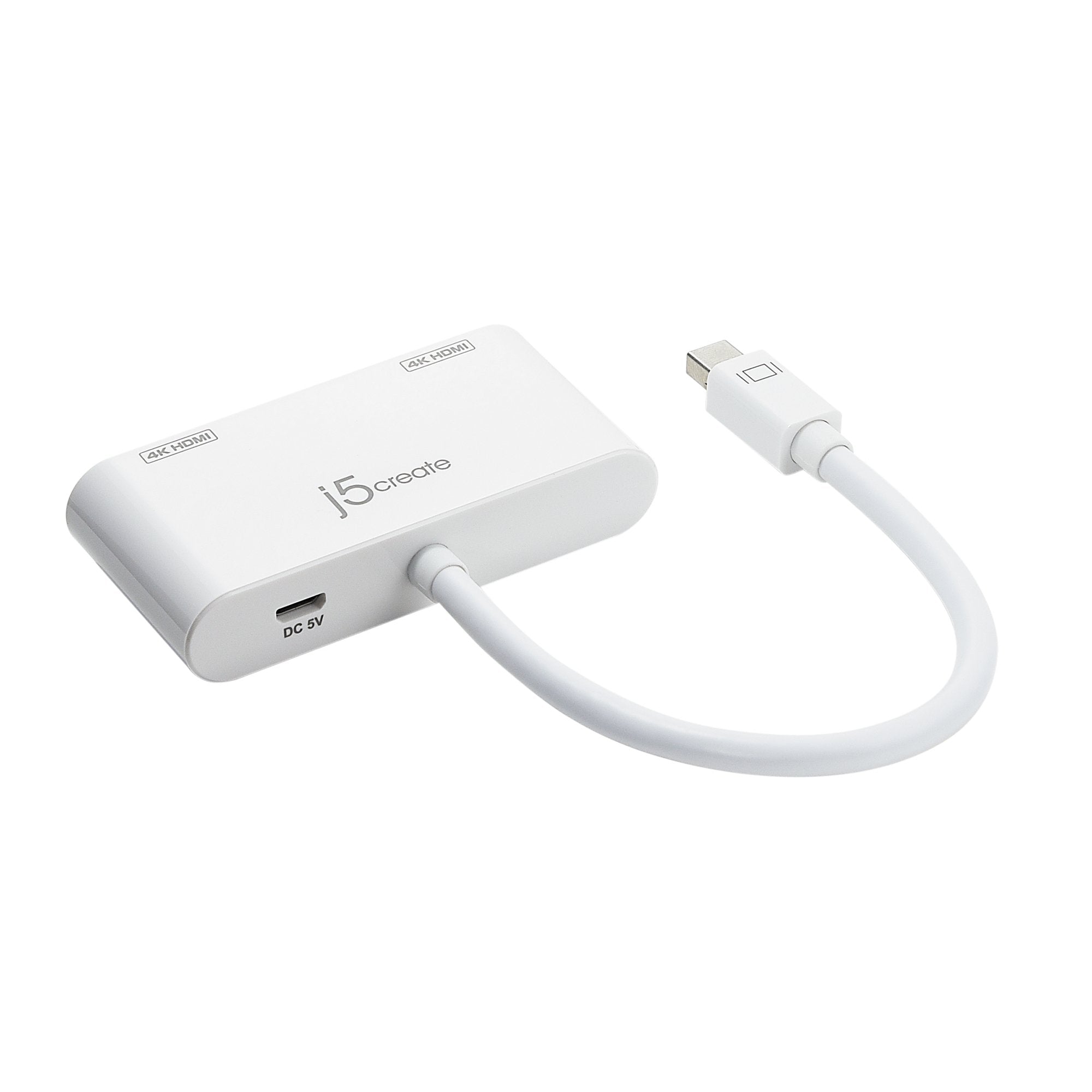 j5create Mini DisplayPort naar Dual 4K HDMI MST Adapter j5create Mini DisplayPort naar Dual 4K HDMI MST Adapter