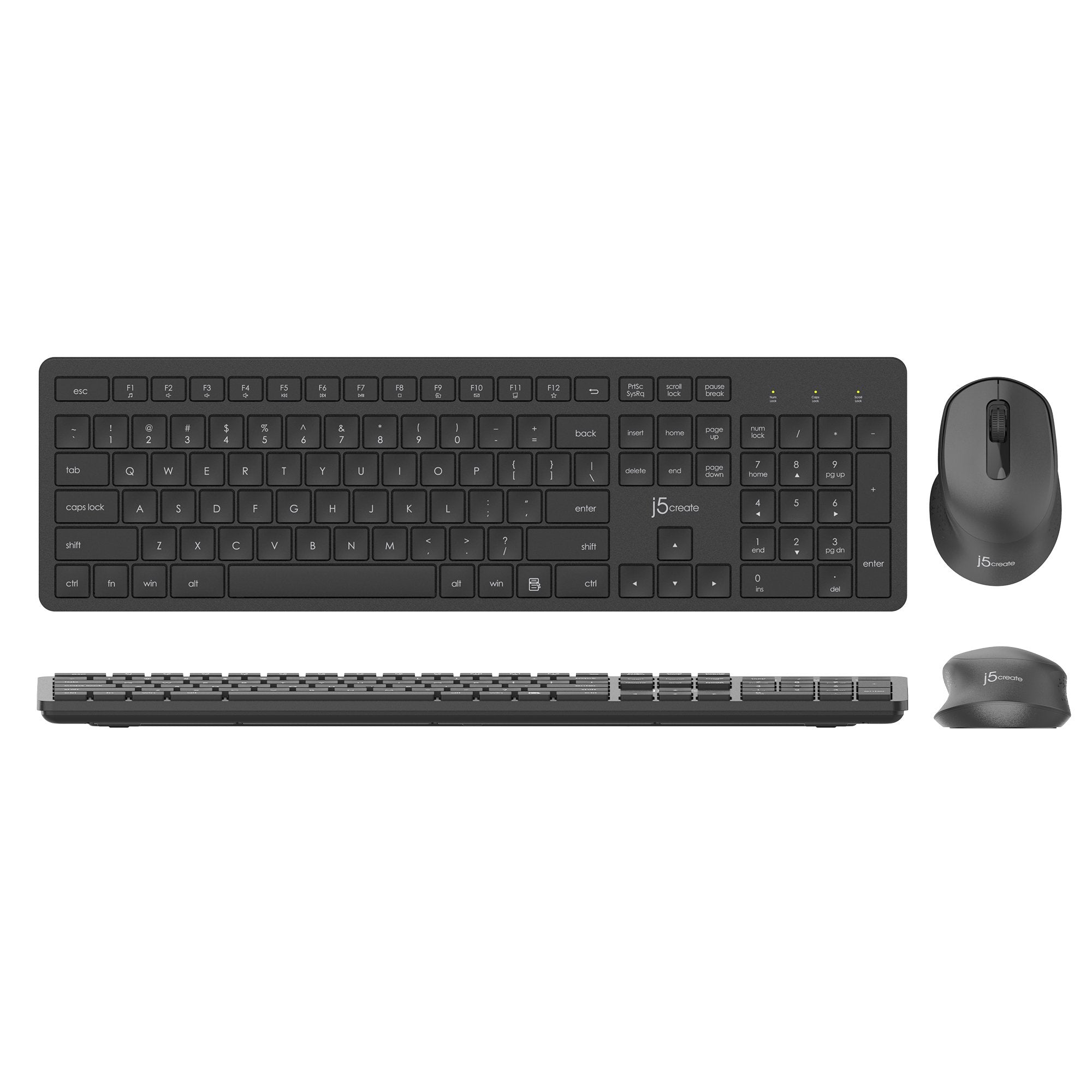 Simply Nuc Hid, Wireless Keyboard And Mouse (Black) 770-0031-000