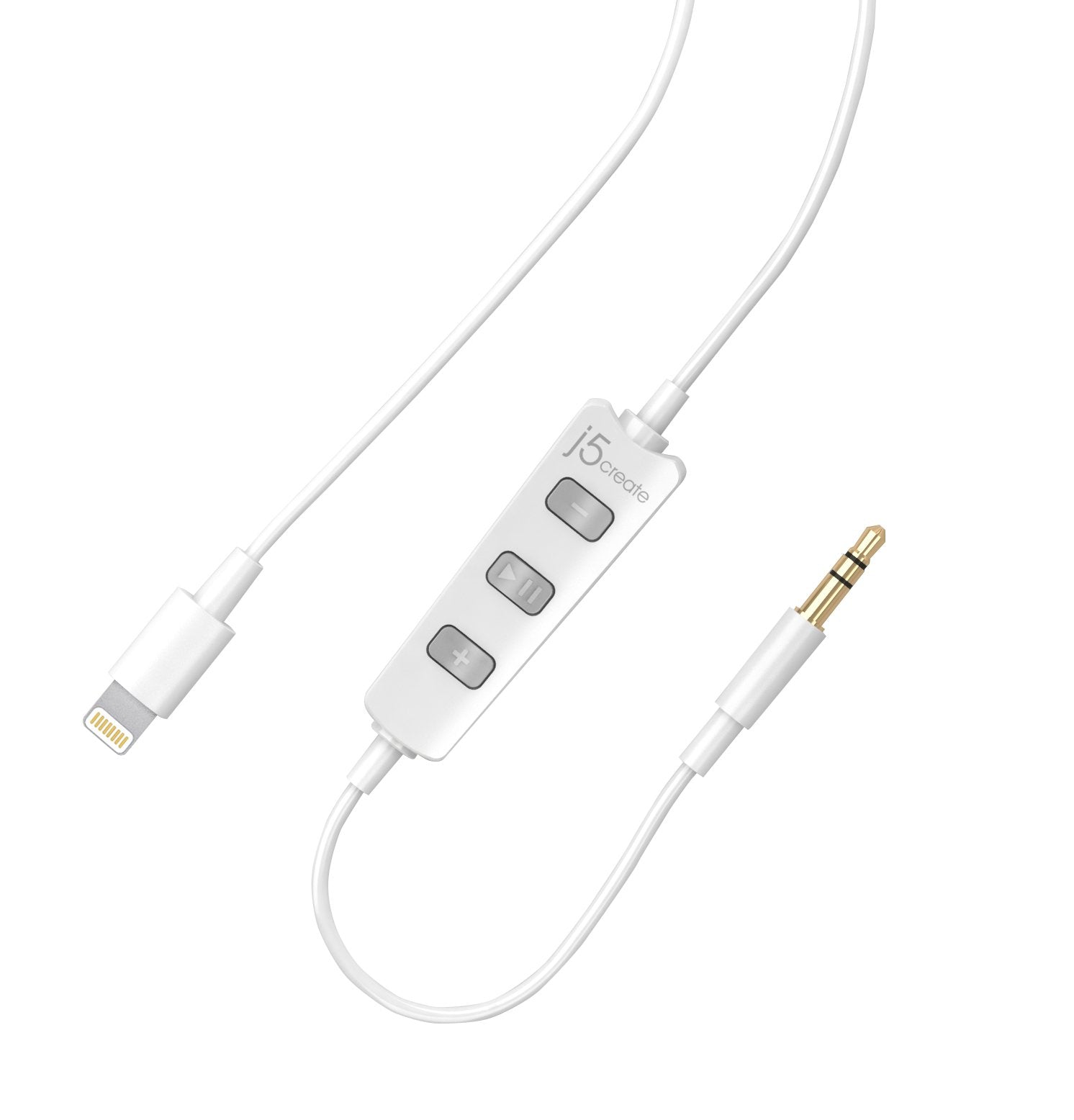 JLA163 Premium Audio Cable with Lightning® Connector – j5create  International