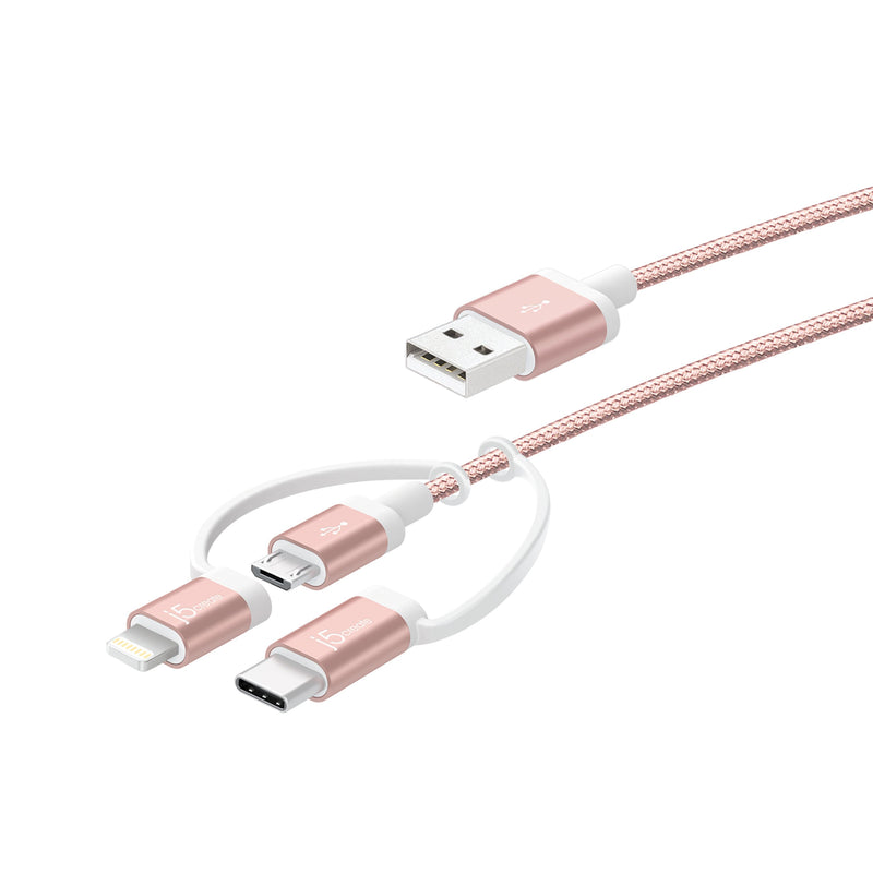 JUCX09 USB Type-C<sup>™</sup> 2.0 to Micro-B Cable