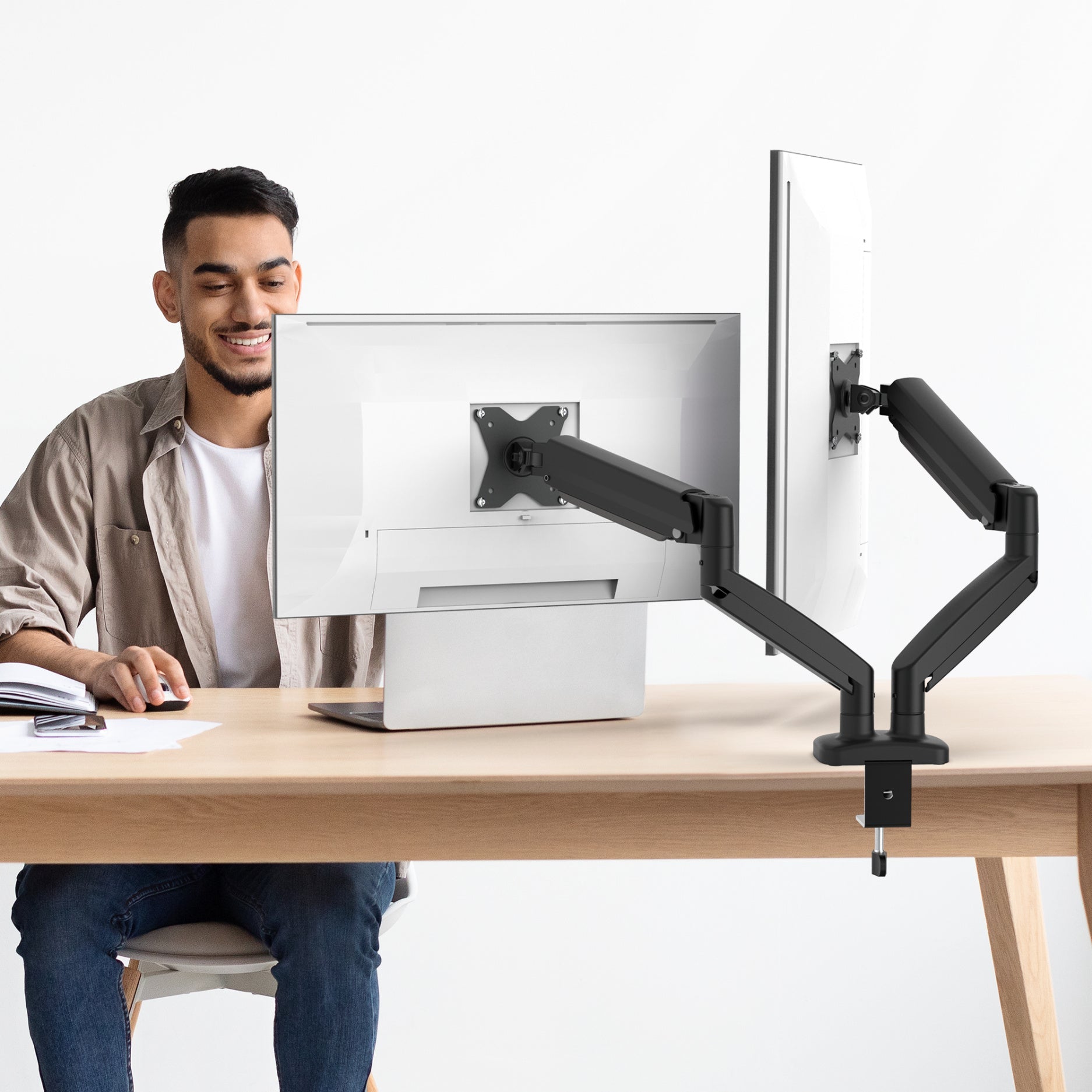 Buy Desk Monitor Arms, Ergonomic Mounts