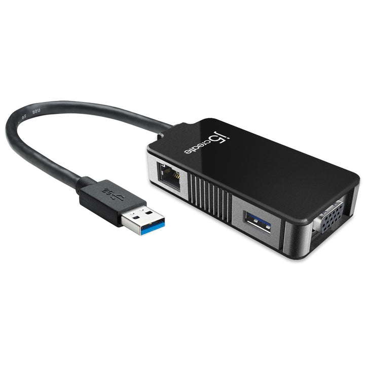 j5create USB™ 3.0 Multi-Adapter VGA & Gigabit Ethernet
