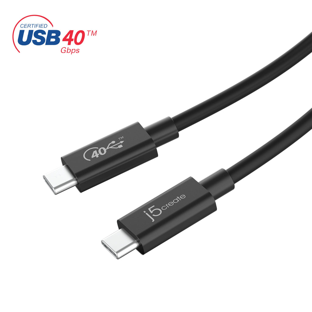 JUC28L08 Full-Featured USB-C® Cable (USB4® Gen 3)