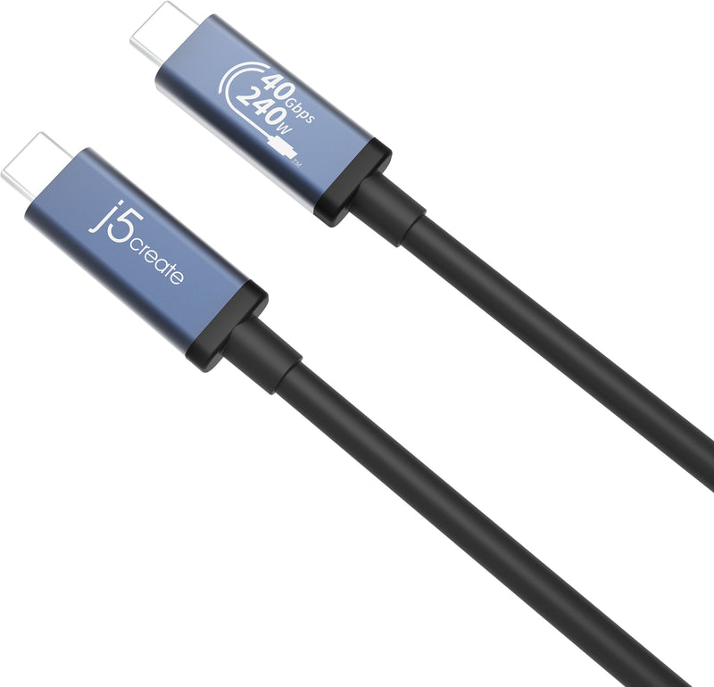 JUC29L08 USB 40Gbps 240W USB Type-C® Cable
