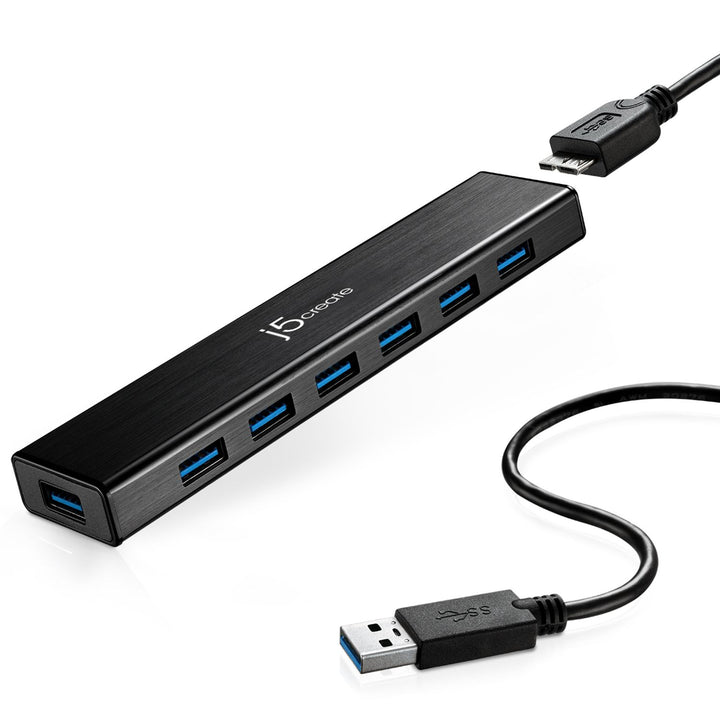 j5create USB™ 3.0 7-Port HUB