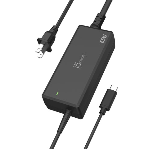 JUP1265 65W PD USB-C® Power Adapter – j5create International