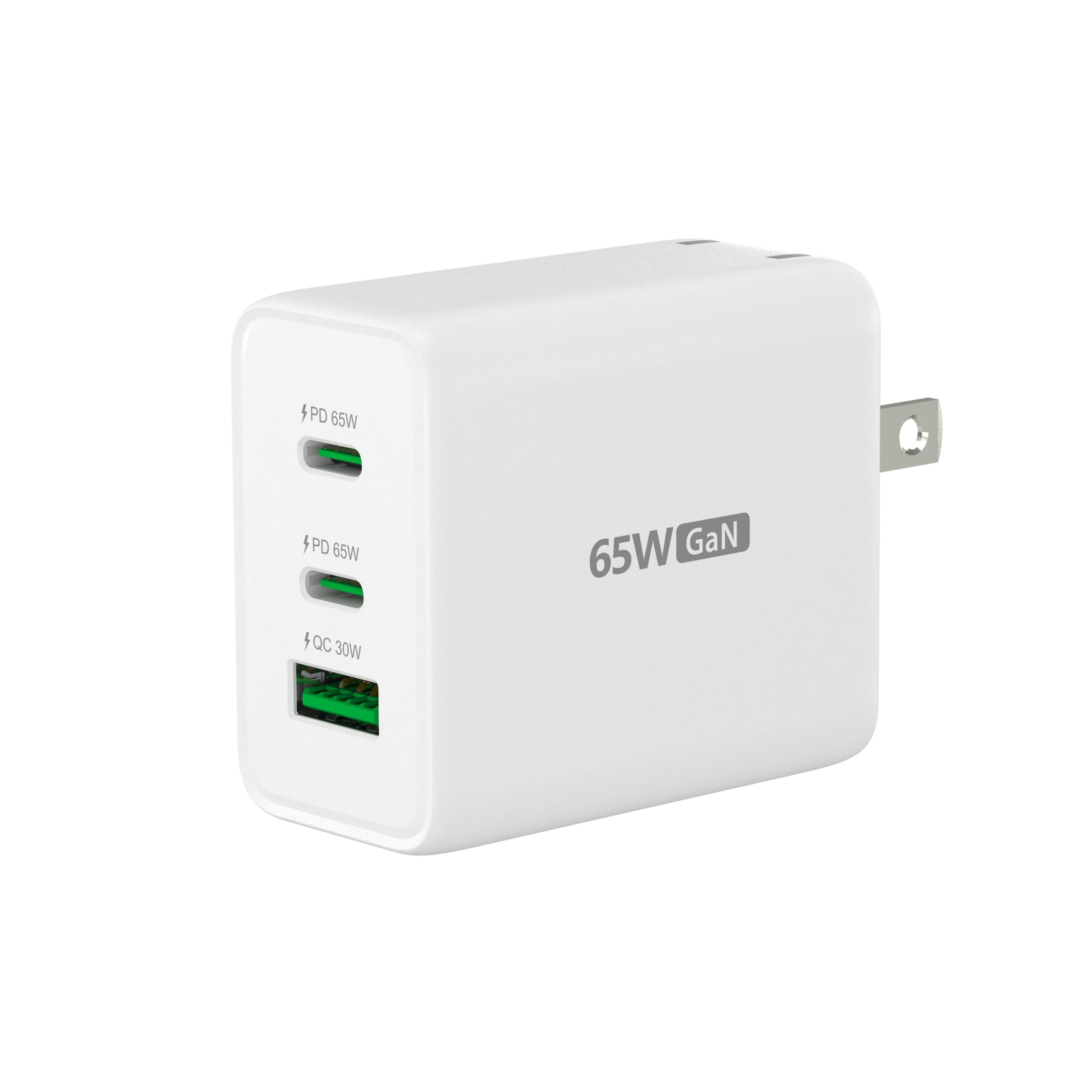 UGREEN Uno 65W USB C Charger Block, 3-Port GaN Fast UGREEN Uno 65W USB C Charger Block, 3-Port GaN Fast
