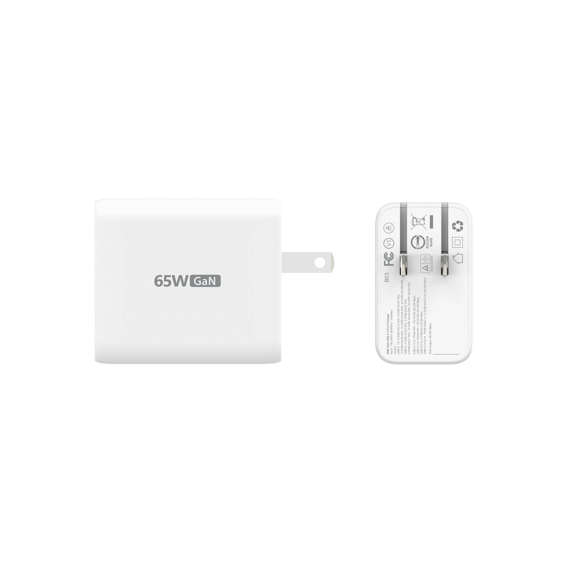 Baseus Caricatore con USB C 65 W, USB C Charger, 3 Porte PD con PPS, al Nitruro di Gallio (GaN), per MacBook Pro/Air, Serie iPhone 17/16/15/14/13/12, iPad Pro, Galaxy S25 Ultra, S24-S20 Baseus Caricatore con USB C 65 W, USB C Charger, 3 Porte PD con PPS, al Nitruro di Gallio (GaN), per MacBook Pro/Air, Serie iPhone 17/16/15/14/13/12, iPad Pro, Galaxy S25 Ultra, S24-S20