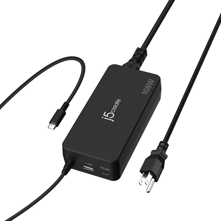 j5create 108W 3-Port PD USB-C® Super Charger