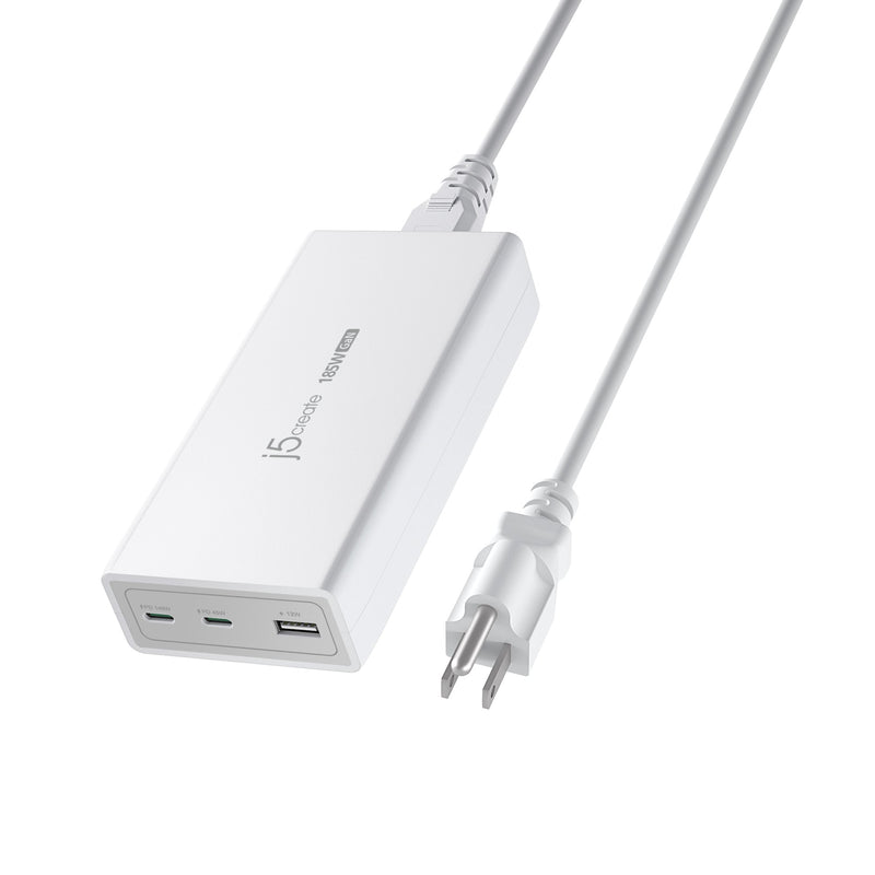 JUP1565 67W GaN PD USB-C® Mini Charger with 4.5 mm DC Converter