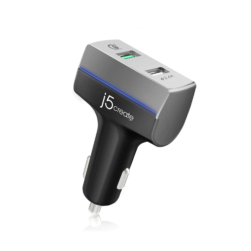 JUPV20 2-Port USB<sup>™</sup> QC 3.0 Car Charger